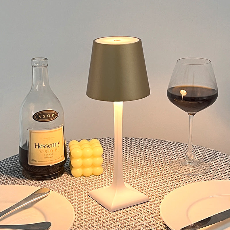 Glownerhome lampara estilo Americana para mesa recargable