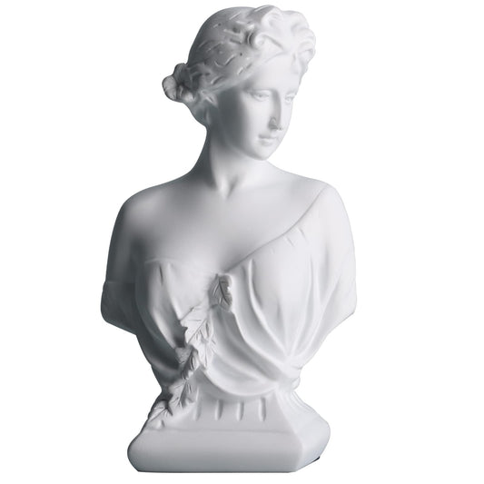 DOVDOV Greek Goddess Decoration Young Venus Bust Classic Roman Bust Greek Mythology Decoration for Home Decorative Statues Home Office Bedroom Console Shelf Decoration