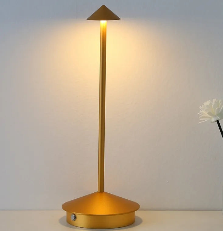 Glownerhome, lampara minimalista para mesa o cuarto estilo europeo